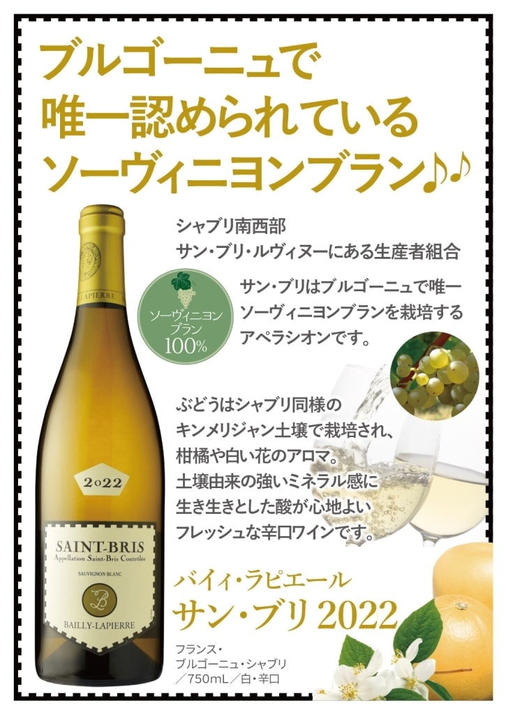 バイィ・ラピエールサン・ブリ [2022] | すべての商品 | 信濃屋の